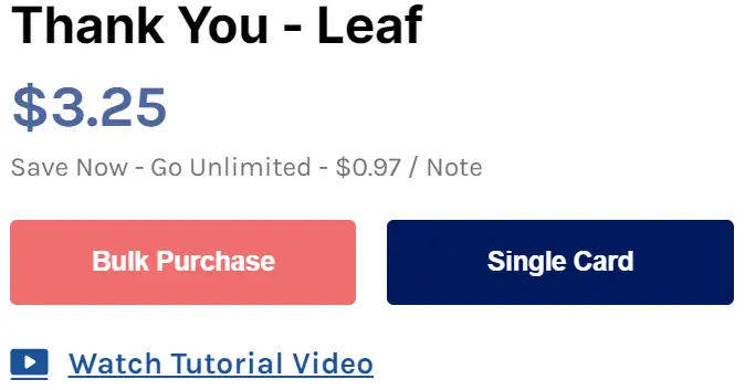 Thank You Leaf