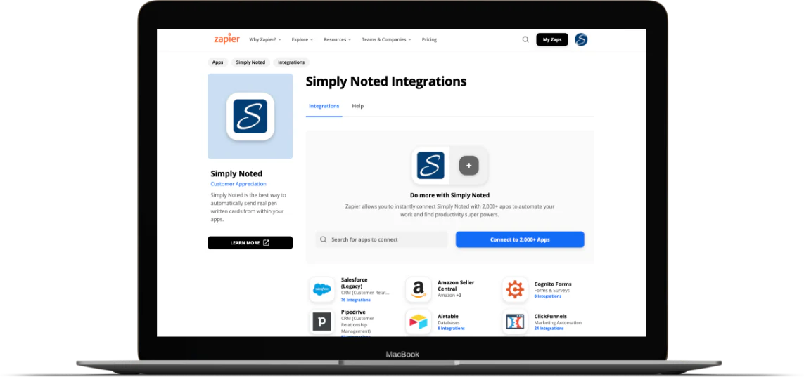 Zapier Integration