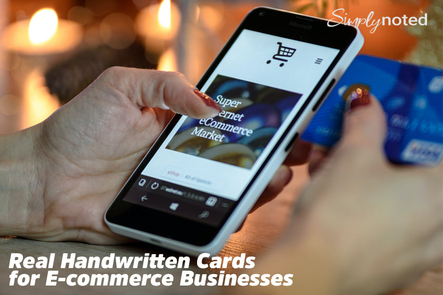 Real Handwritten Cards for E-commerce Businesses