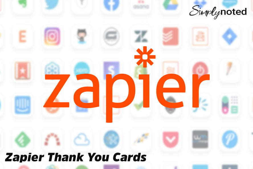 Zapier Thank You Cards