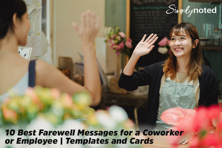 10 Best Farewell Messages for a Coworker or Employee | Templates and Cards