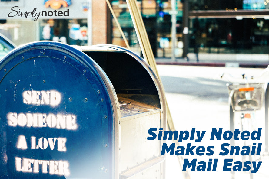 Simply Noted Makes Snail Mail Easy