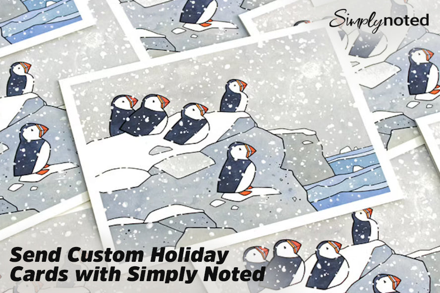 Send Custom Holiday Cards with Simply Noted