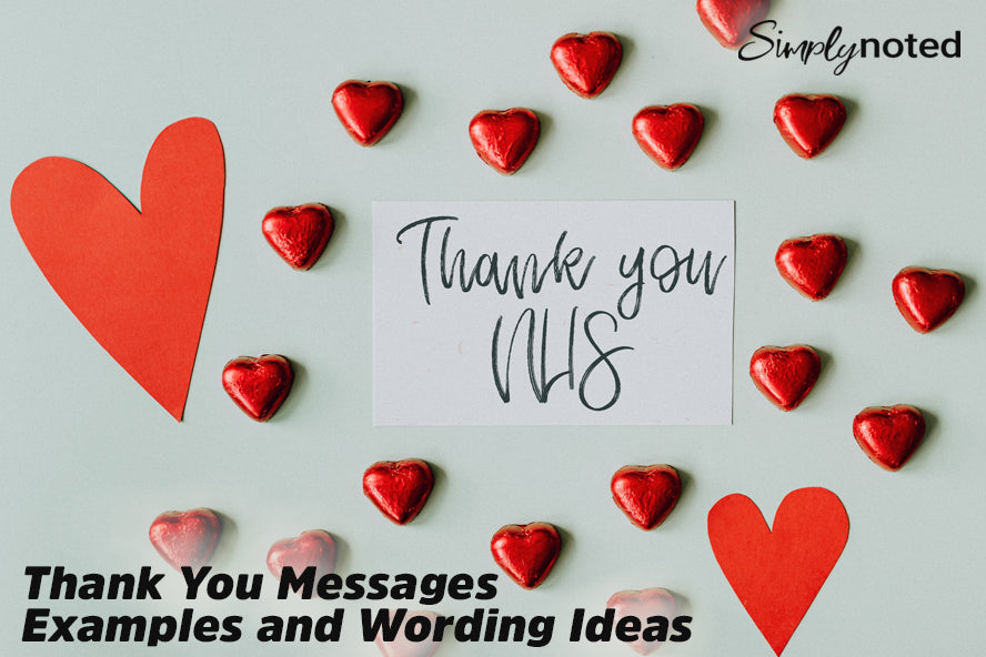 Thank You Messages Examples and Wording Ideas