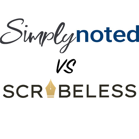 Simply Noted Vs. Scribeless - Which Handwritten Letter Service is the Best Value?
