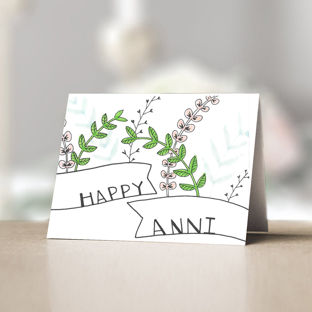 Happy Anni freeshipping - SimplyNoted