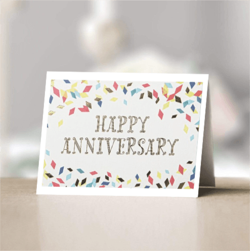 Jane anniversary card freeshipping - SimplyNoted