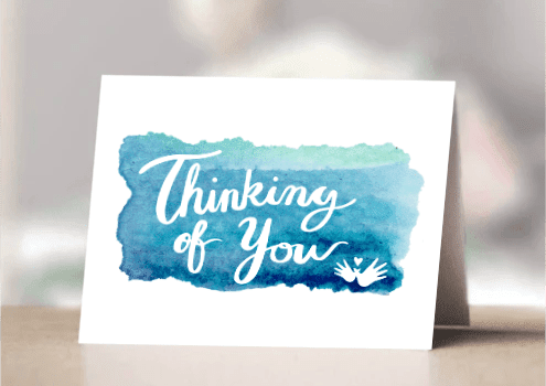 WSA Thinking of You Card