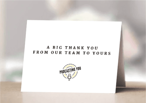 THANK YOU CARD - HOST