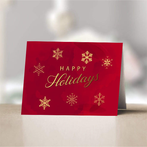 Happy Holidays Red freeshipping - SimplyNoted