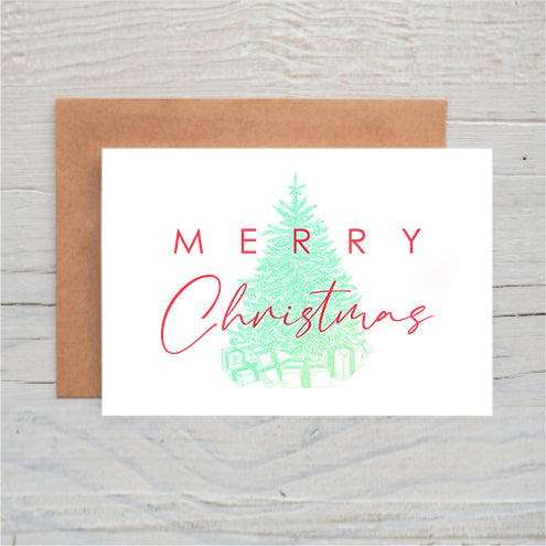 Merry Christmas Tree freeshipping - SimplyNoted